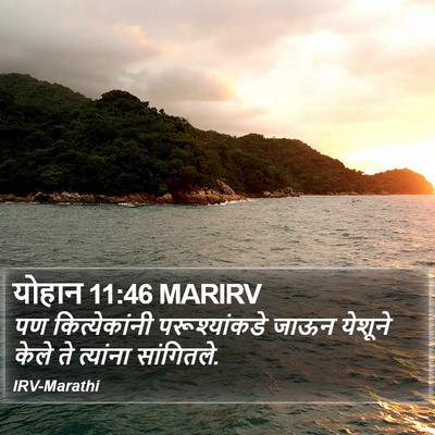 योहान 11:46 MARIRV Bible Verse Image