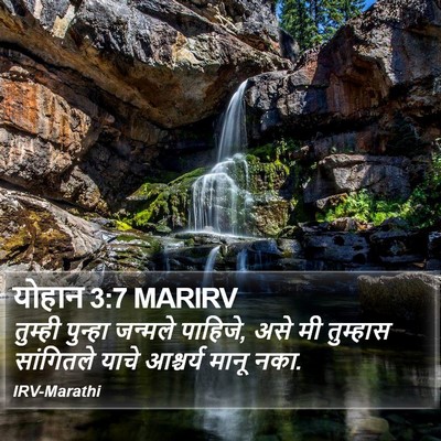 योहान 3:7 MARIRV Bible Verse Image