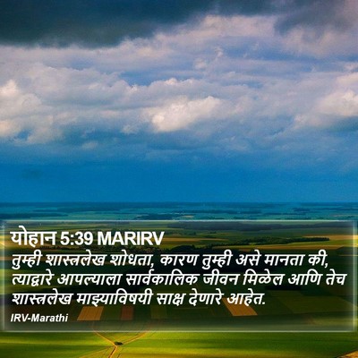 योहान 5:39 MARIRV Bible Verse Image