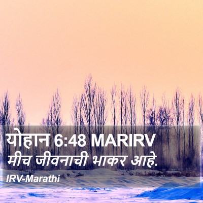 योहान 6:48 MARIRV Bible Verse Image