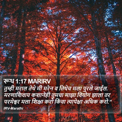 रूथ 1:17 MARIRV Bible Verse Image
