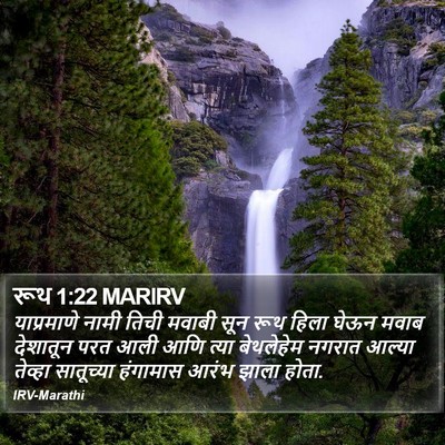 रूथ 1:22 MARIRV Bible Verse Image