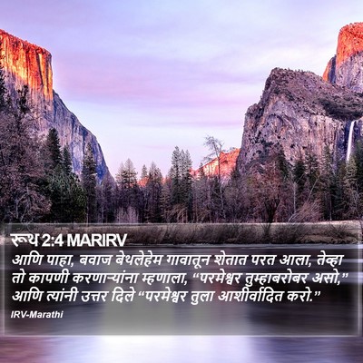 रूथ 2:4 MARIRV Bible Verse Image