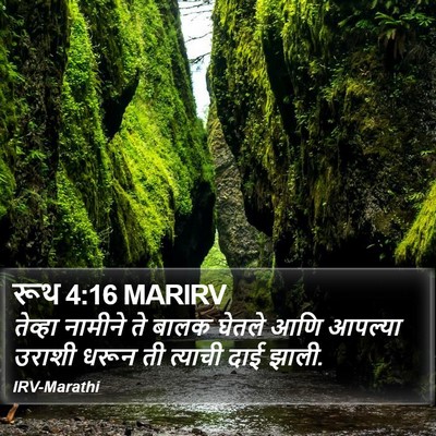 रूथ 4:16 MARIRV Bible Verse Image