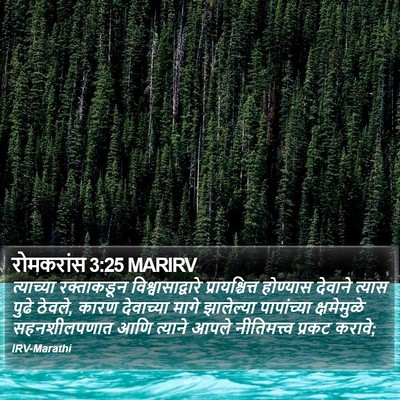रोमकरांस 3:25 MARIRV Bible Verse Image