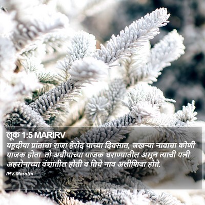 लूक 1:5 MARIRV Bible Verse Image
