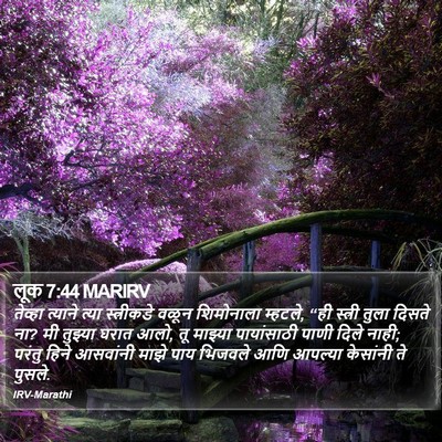 लूक 7:44 MARIRV Bible Verse Image