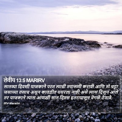 लेवीय 13:5 MARIRV Bible Verse Image