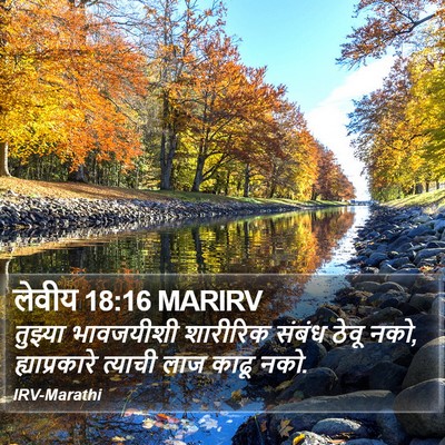 लेवीय 18:16 MARIRV Bible Verse Image