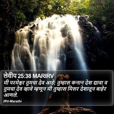 लेवीय 25:38 MARIRV Bible Verse Image
