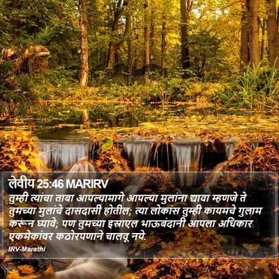 लेवीय 25:46 MARIRV Bible Verse Image