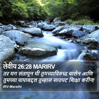 लेवीय 26:28 MARIRV Bible Verse Image