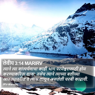 लेवीय 3:14 MARIRV Bible Verse Image