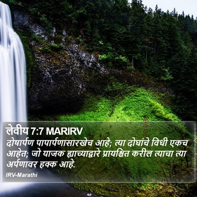 लेवीय 7:7 MARIRV Bible Verse Image