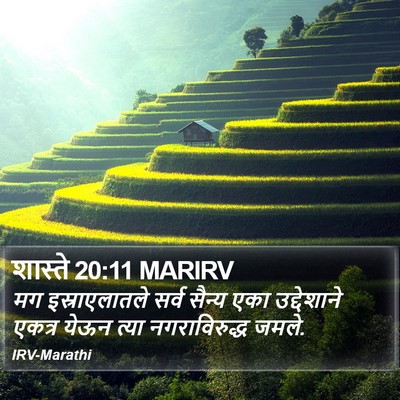 शास्ते 20:11 MARIRV Bible Verse Image