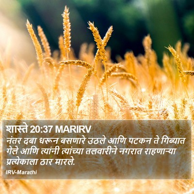 शास्ते 20:37 MARIRV Bible Verse Image