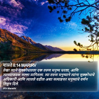 शास्ते 8:14 MARIRV Bible Verse Image