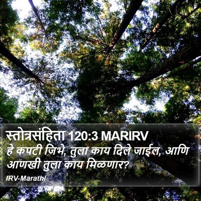 स्तोत्रसंहिता 120:3 MARIRV Bible Verse Image
