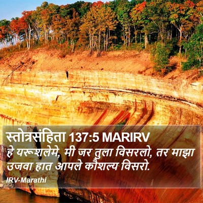 स्तोत्रसंहिता 137:5 MARIRV Bible Verse Image