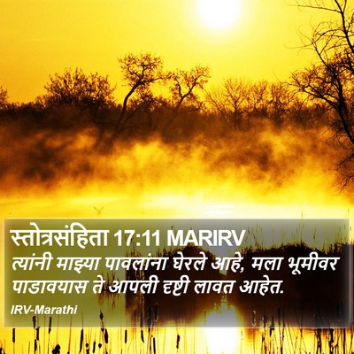 स्तोत्रसंहिता 17:11 MARIRV Bible Verse Image
