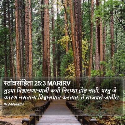 स्तोत्रसंहिता 25:3 MARIRV Bible Verse Image