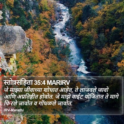 स्तोत्रसंहिता 35:4 MARIRV Bible Verse Image