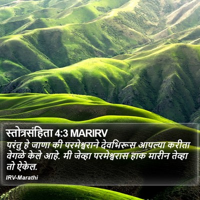 स्तोत्रसंहिता 4:3 MARIRV Bible Verse Image