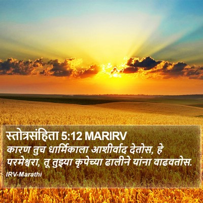 स्तोत्रसंहिता 5:12 MARIRV Bible Verse Image
