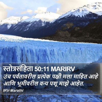 स्तोत्रसंहिता 50:11 MARIRV Bible Verse Image