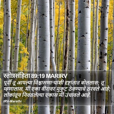 स्तोत्रसंहिता 89:19 MARIRV Bible Verse Image