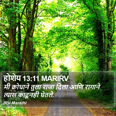 होशेय 13:11 MARIRV Bible Verse Image