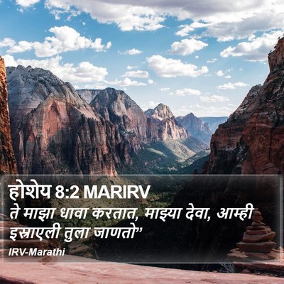 होशेय 8:2 MARIRV Bible Verse Image