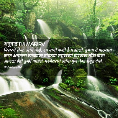 Picture 02 - अनुवाद 11:4 MARIRV - मिसरचे सैन्य, - Bible Verse Picture