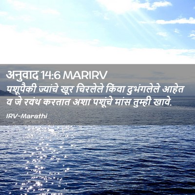 Picture 02 - अनुवाद 14:6 MARIRV - पशूपैकी ज्यांचे - Bible Verse Picture