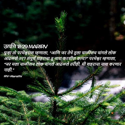 Picture 02 - उत्पत्ति 18:29 MARIRV - पुन्हा तो - Bible Verse Picture