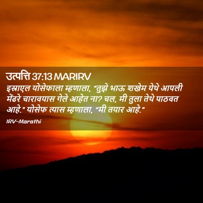 Picture 02 - उत्पत्ति 37:13 MARIRV - इस्राएल योसेफाला - Bible Verse Picture