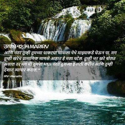 Picture 02 - उत्पत्ति 42:34 MARIRV - आणि नंतर तुम्ही - Bible Verse Picture