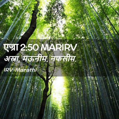 Picture 02 - एज्रा 2:50 MARIRV - अस्ना, मऊनीम, - Bible Verse Picture