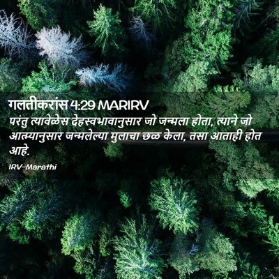 Picture 02 - गलतीकरांस 4:29 MARIRV - परंतु त्यावेळेस - Bible Verse Picture