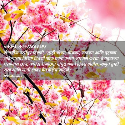 Picture 02 - जखऱ्या 8:19 MARIRV - सेनाधीश परमेश्वर - Bible Verse Picture