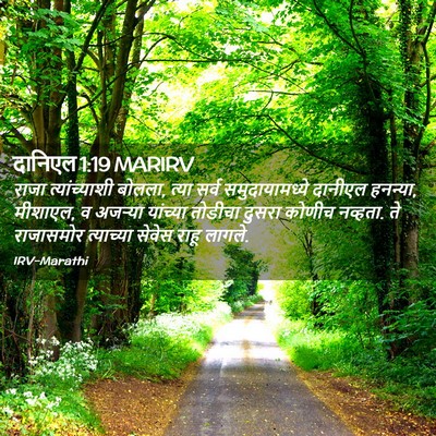 Picture 02 - दानिएल 1:19 MARIRV - राजा त्यांच्याशी - Bible Verse Picture