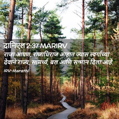 Picture 02 - दानिएल 2:37 MARIRV - राजा आपण, - Bible Verse Picture