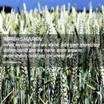 Picture 02 - नहेम्या 4:5 MARIRV - त्यांच्या - Bible Verse Picture