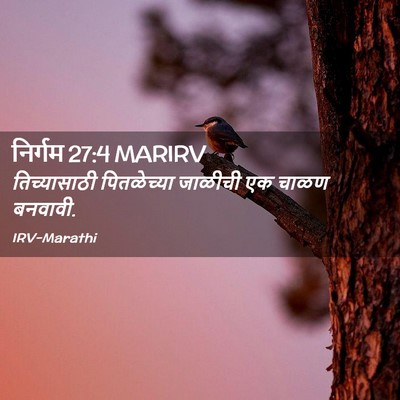 Picture 02 - निर्गम 27:4 MARIRV - तिच्यासाठी - Bible Verse Picture