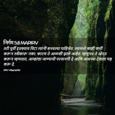 Picture 02 - निर्गम 5:8 MARIRV - तरी पूर्वी - Bible Verse Picture