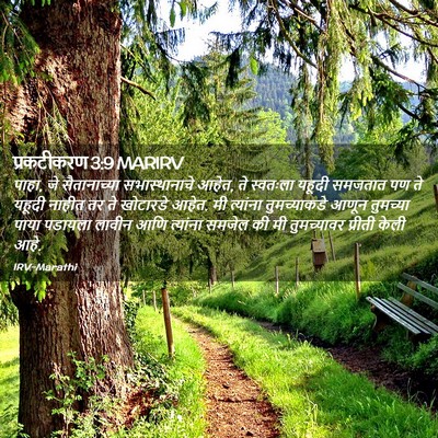 Picture 02 - प्रकटीकरण 3:9 MARIRV - पाहा, जे - Bible Verse Picture
