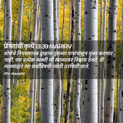 Picture 02 - प्रेषितांचीं कृत्यें 13:39 MARIRV - मोशेचे - Bible Verse Picture