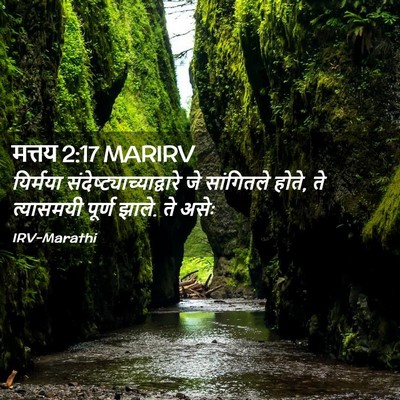Picture 02 - मत्तय 2:17 MARIRV - यिर्मया - Bible Verse Picture