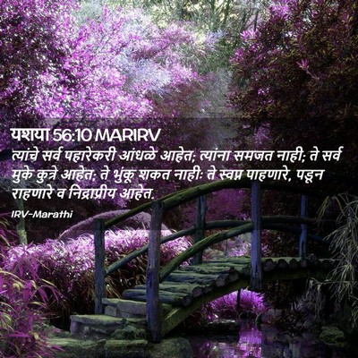 Picture 02 - यशया 56:10 MARIRV - त्यांचे सर्व - Bible Verse Picture