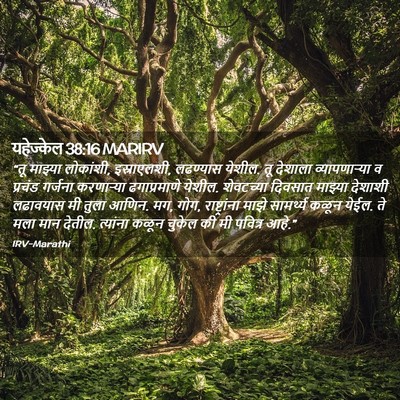 Picture 02 - यहेज्केल 38:16 MARIRV - “तू माझ्या - Bible Verse Picture